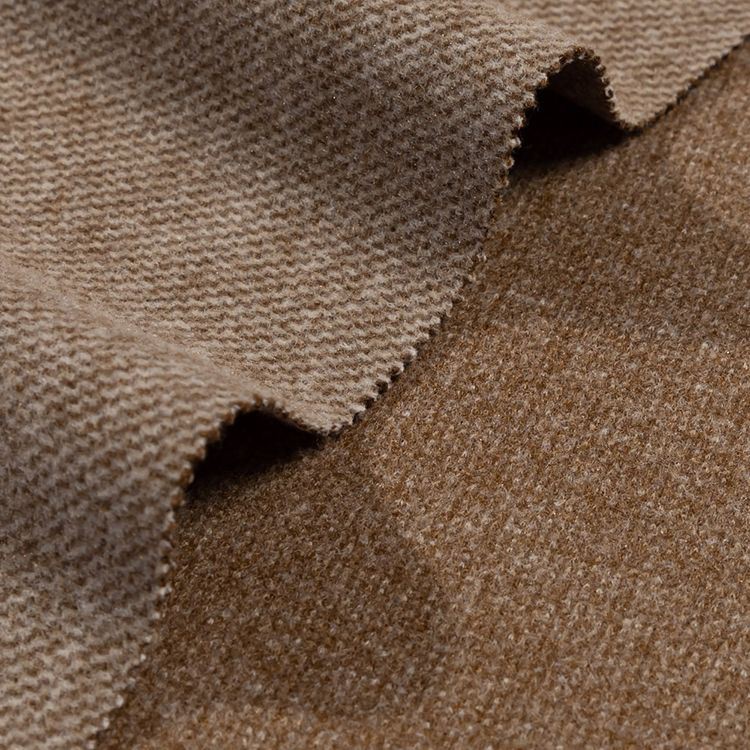Stribet Boucle stof
